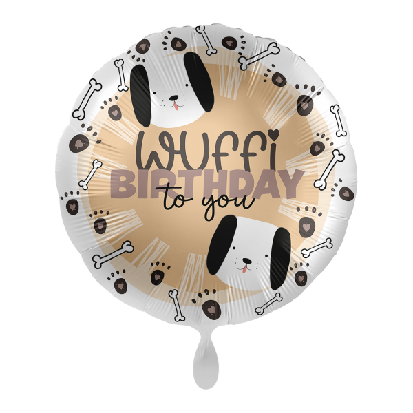 Folienballon - Paw Birthday - 43cm
