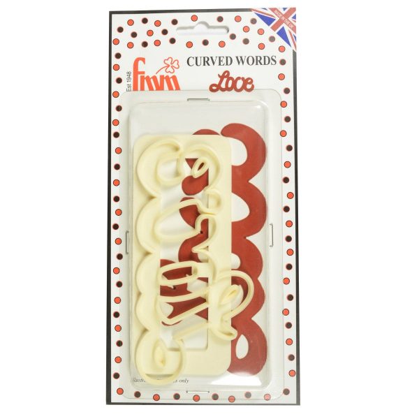 FMM_CUTLOVE_FMM_CURVED_WORDS_CUTTER_LOVE2_JPG FMM Cutter Curved Words Love