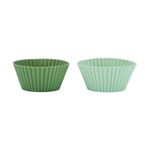 KitchenCraft 12 wiederverwendbare Silikon-Cupcake-Förmchen