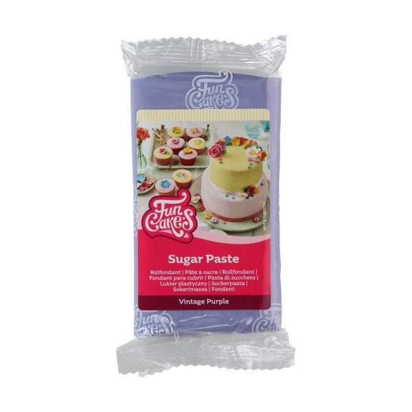 FunCakes Sugar Paste Vintage Purple 250g