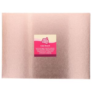 FunCakes Cake Board Oblong Rose Gold 40x30cm