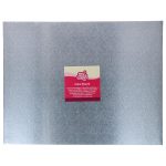 FunCakes Cake Board Oblong Silver 45x35cm