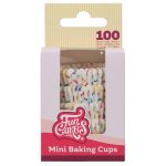 10000_F84510 FunCakes Mini Baking Cups Sprinkles pk/100