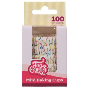 FunCakes Mini Baking Cups Sprinkles pk/100