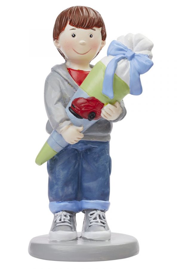 Junge mit Schultüte 8,5 cm