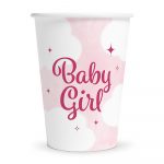 8 Pappbecher 210 ml FSC – Baby Girl