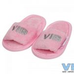 57ad82a523b00 Baby Slipper VIB Rosa+Silber