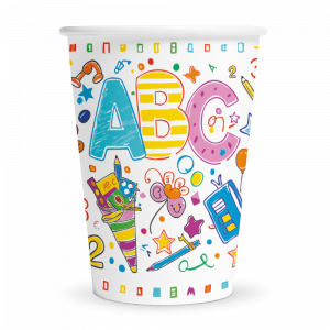 8 Papierbecher ABC 210 ml FSC