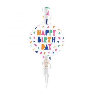 Tortenfontäne Happy Birthday 12 cm