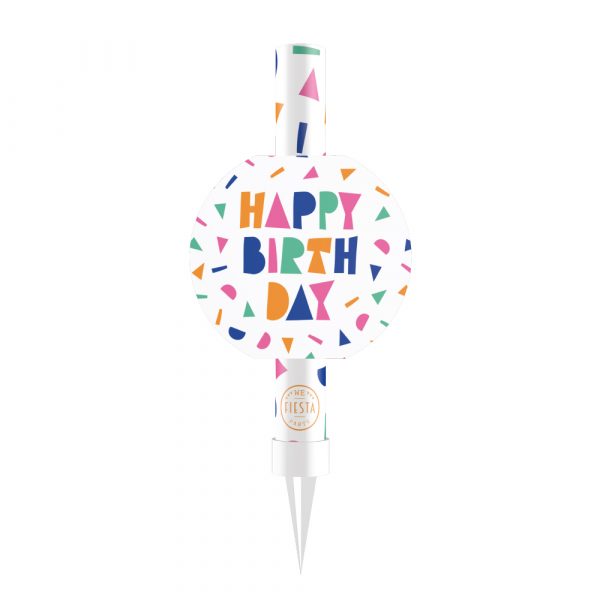 Tortenfontäne Happy Birthday 12 cm