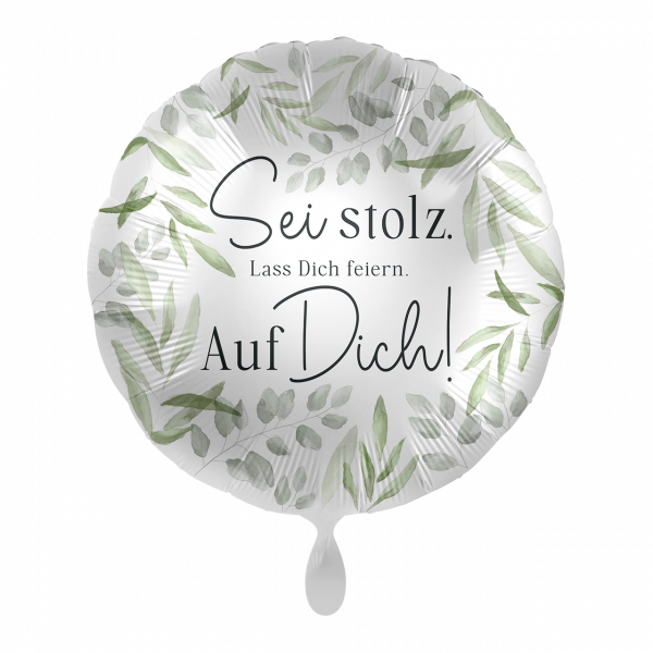Folienballon Standard - Be proud and celebrate! - 45 cm