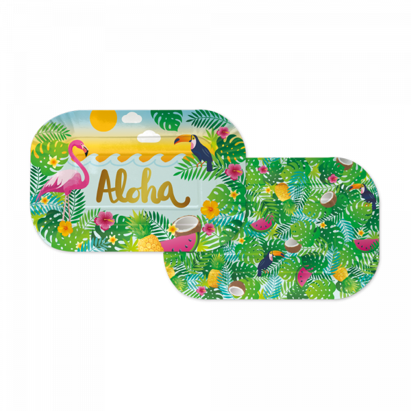2 Aloha  Papiertabletts 30 x 20 cm
