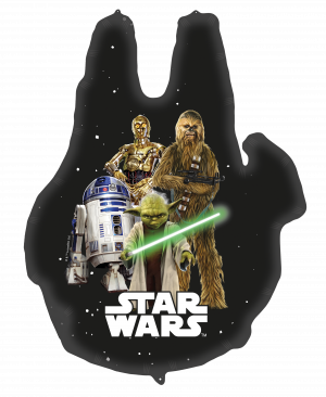 Folienballon Shaped 101×84 cm - Star Wars