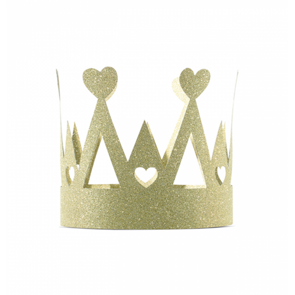 1 Partykrone - Princess - Gold