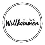 20 Servietten Herzlich Willkommen - Willkommen im Kreis 33x33cm