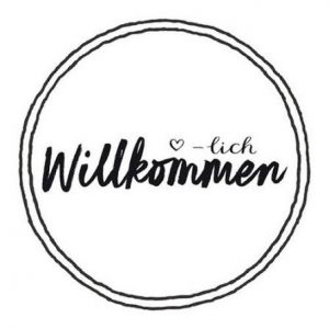 images 20 Servietten Herzlich Willkommen - Willkommen im Kreis 33x33cm