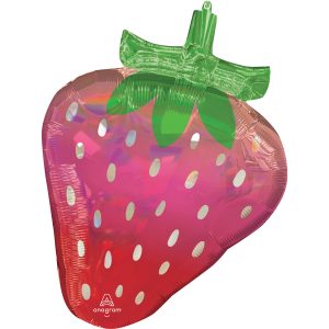 Folienballon SuperShape " Holo Fruity mix Strawberry"