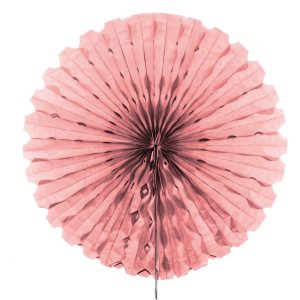 Wabenfächerdeko rosa
