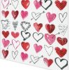 20 Cocktailservietten Cupids Arrow – Liebende Herzen 24x24cm