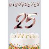 Cake Topper Rosegold 15cm - 20 Stück