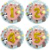Folienballon 3D Tiere Zahlen 1-5 - 56 cm