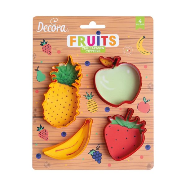 0255041 Decora Obst Ausstecher Set/4Stk.