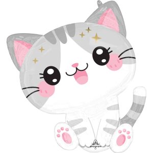 Folienballon Kawaii Kitty 60cm