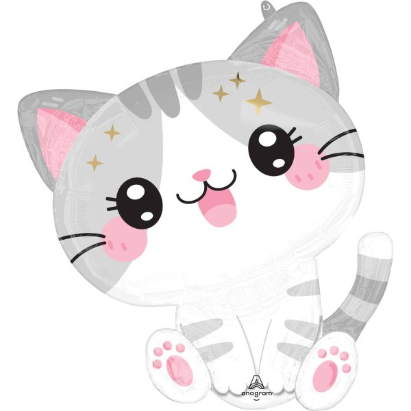 Folienballon Kawaii Kitty 60cm
