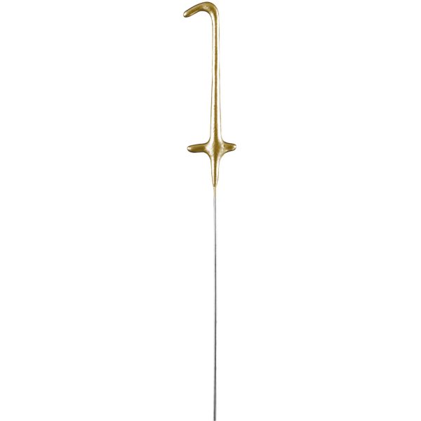 Wunderkerze Zahl 1 Gold