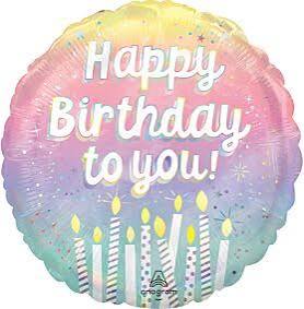 Folienballon "Happy Birthday to you"45cm