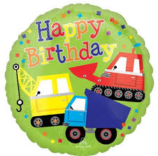Folienballon "Happy Birthday"43cm