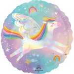 Folienballon Standard Pegasus - Holografisch - 45 cm