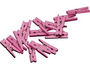 21 20 Mini Wäscheklammer rosa