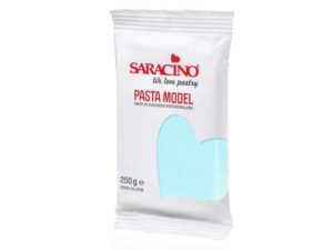 Saracino Modellierpaste Babyblau 250g