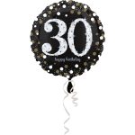 3212901 Folienballon Holo Sparkling Birthday 30