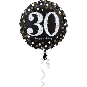 3212901 Folienballon Holo Sparkling Birthday 30