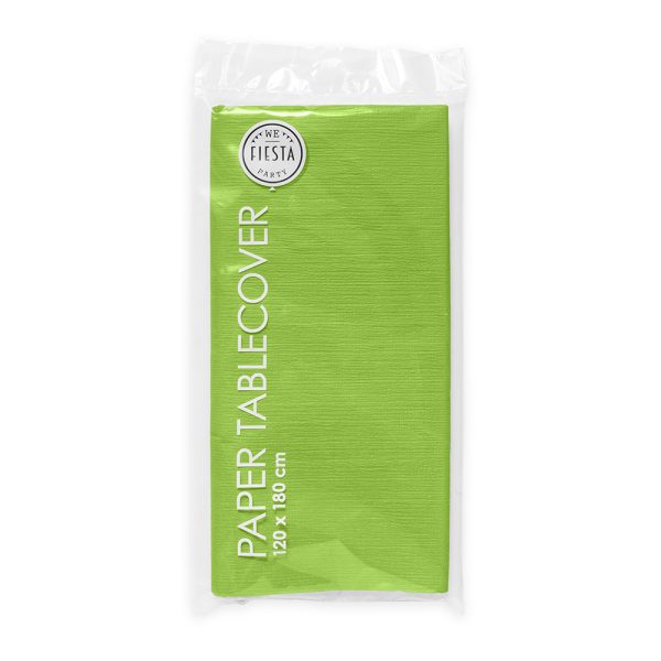 Papier-Tischdecke 120x180cm - Lime-Green