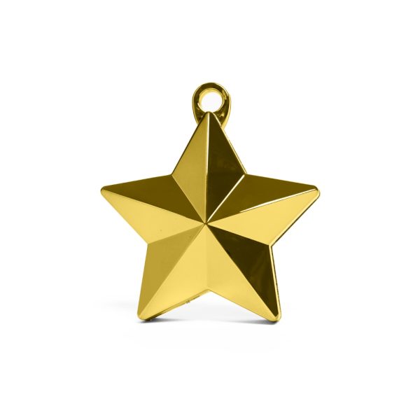 Ballongewicht Stern in gold