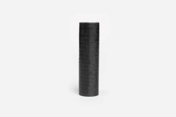 Luftschlangen 20x 4m schwarz