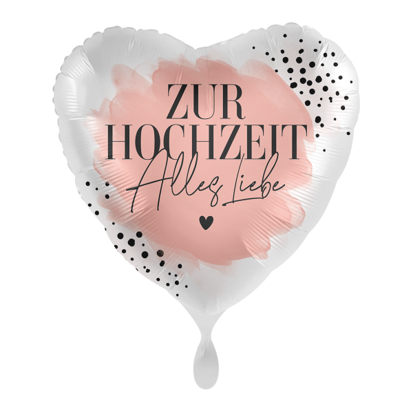 Folienballon "Simply Married" - 43cm