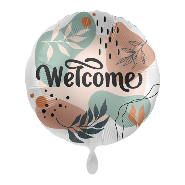 Bild_1_81052-ENG Folienballon " Welcome Leaves "