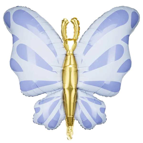 Folienballon Schmetterling Butterfly Blue