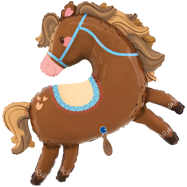 Folienballon Lovely Horse 94cm