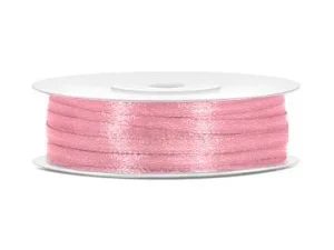 Geschenkband / Satinband - rosa 3mm/50m