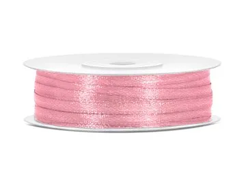Geschenkband / Satinband - rosa 3mm/50m