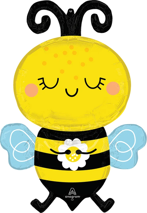 o Folienballon Happy Bee 81cm