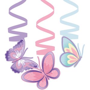6 Deko-Spiralen Flutter Garden