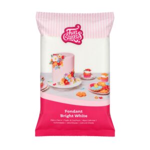 FunCakes Fondant Bright White 1Kg