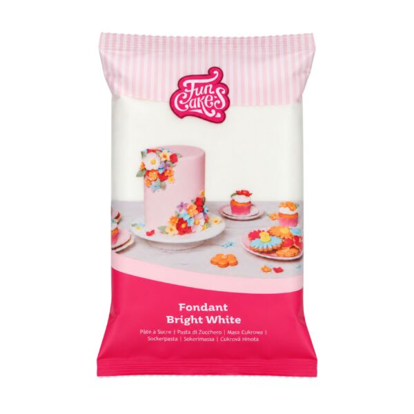 FunCakes Fondant Bright White 1Kg