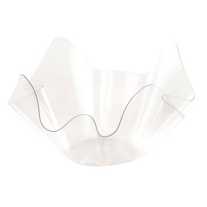 Schale groß transparent 26 cm Durchmesser / 15,5 cm Höhe